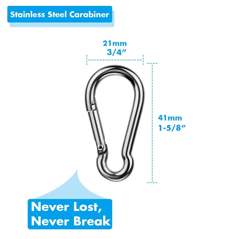 cridoz Earbud Case, Cridoz Earphone Case Headphone EVA Earbud Holder with Stainless Steel Carabiner Cell Phone Accessories Organizer Mini Earbud Pouch for Wireless Earbuds, Bluetooth Headset, SD Memory Card - Image 4